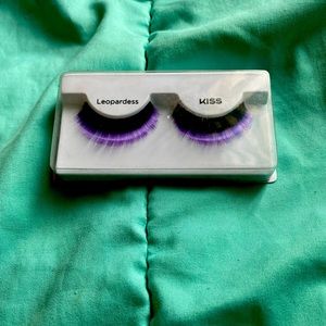 Ombré Purple to Black Leopardless Lashes